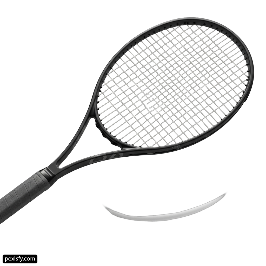 Tennis racket with a white background png transparent background