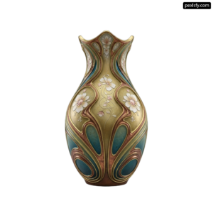 Vase that is sitting on a white surface png transparent background