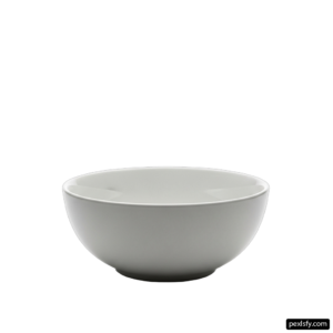 White bowl sitting on top of a table png transparent background