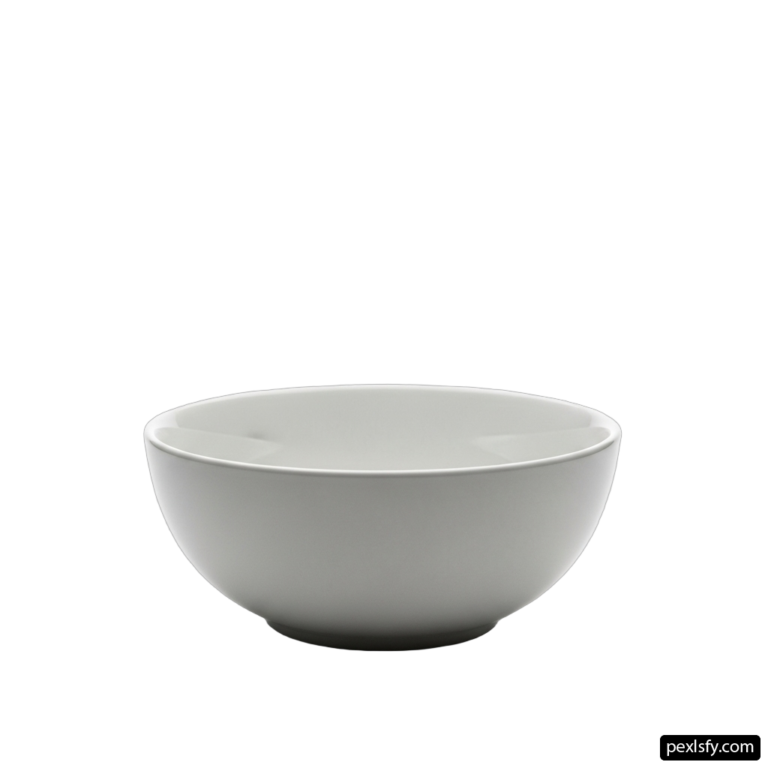White bowl sitting on top of a table png transparent background