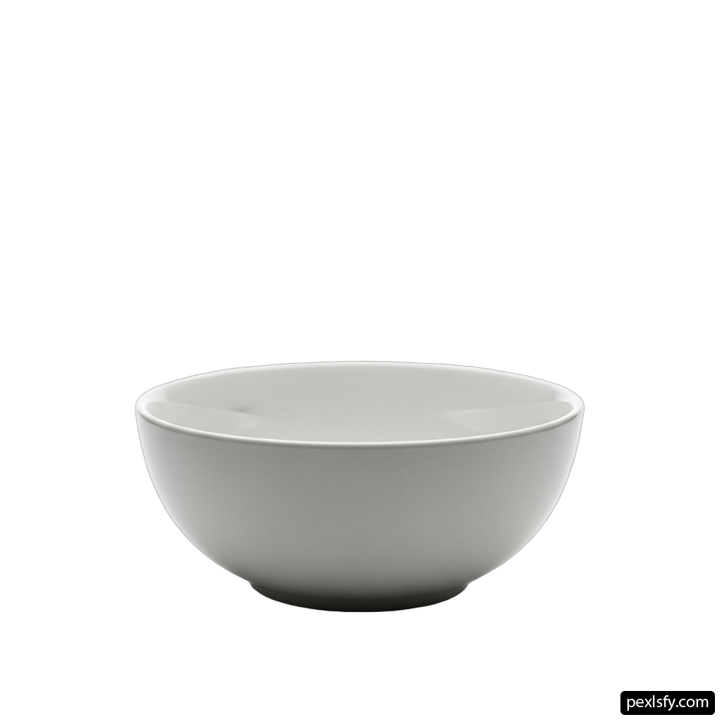 White bowl sitting on top of a table png transparent background