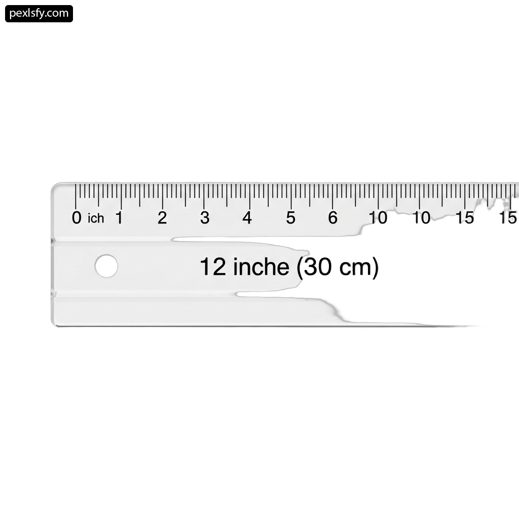 White ruler with a white background png transparent background